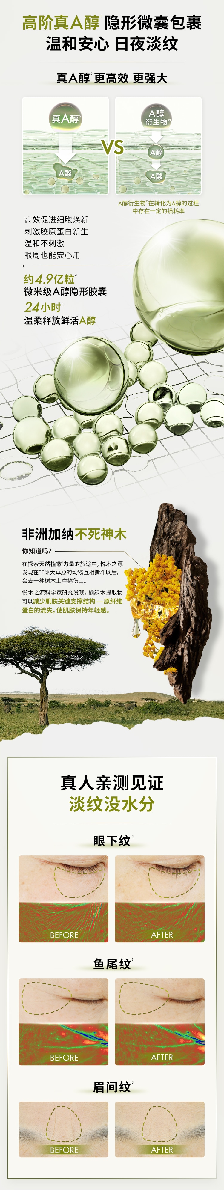 榆绿木A醇眼霜